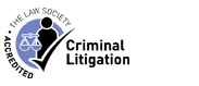 Law Society Accredited - Criminal Litigation Quality Assurance Logo